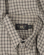 Double Pocket Plaid Shirt