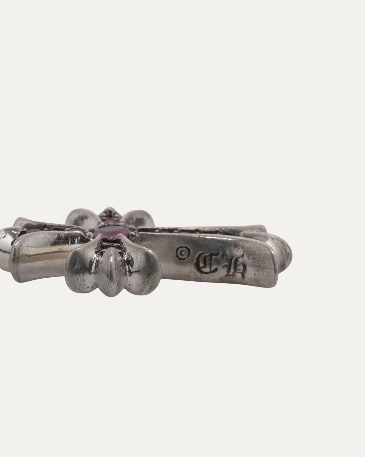 Pink Sapphire Tiny Fat Pendant