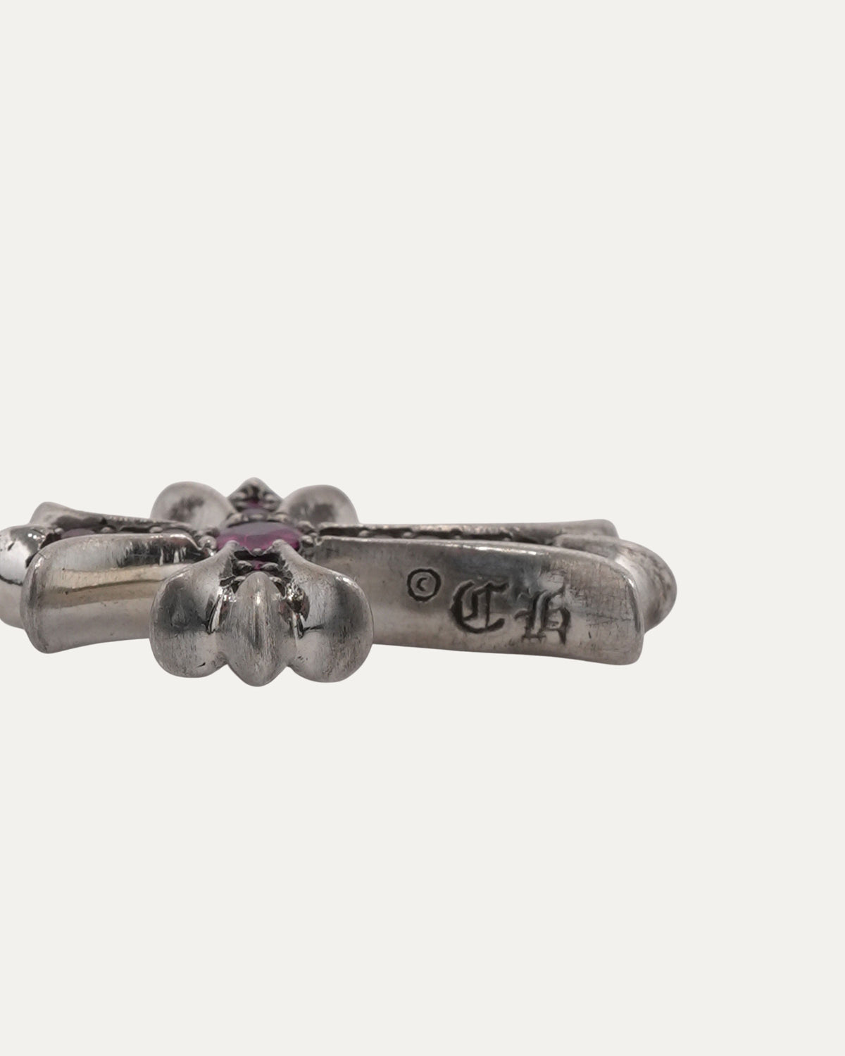 Pink Sapphire Tiny Fat Pendant
