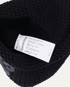 Fleur Patch Cashmere Beanie