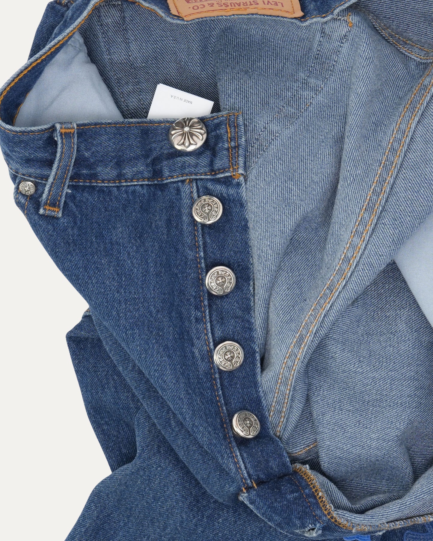 Levi's 501 Cross Patch Jeans