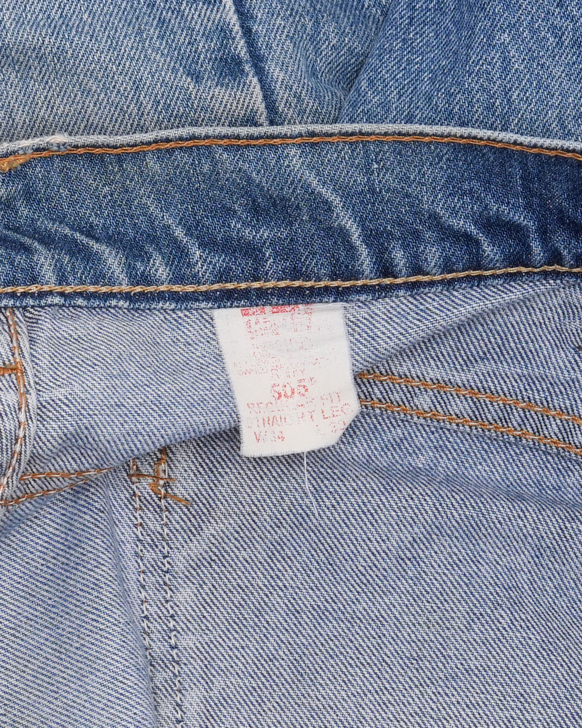 Levi's Orange Tab 505 Jeans