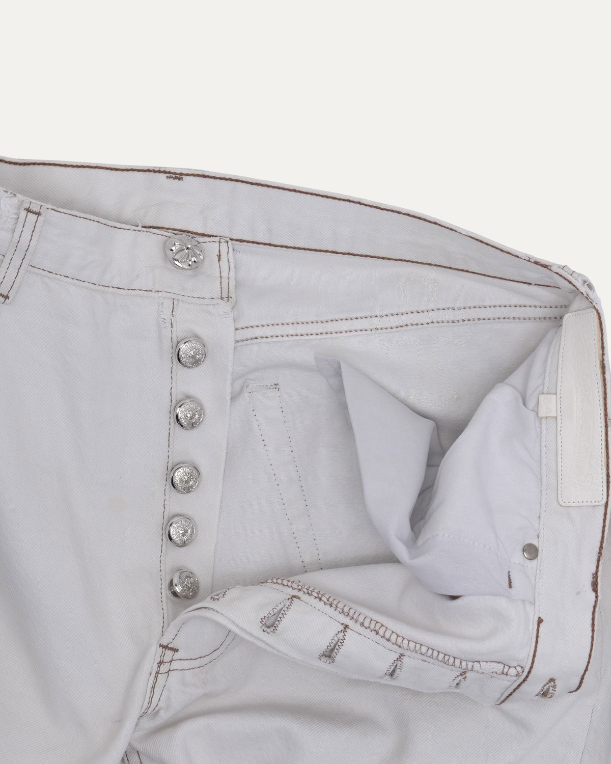 St. Barths Levis 501 Multi Patch Jeans