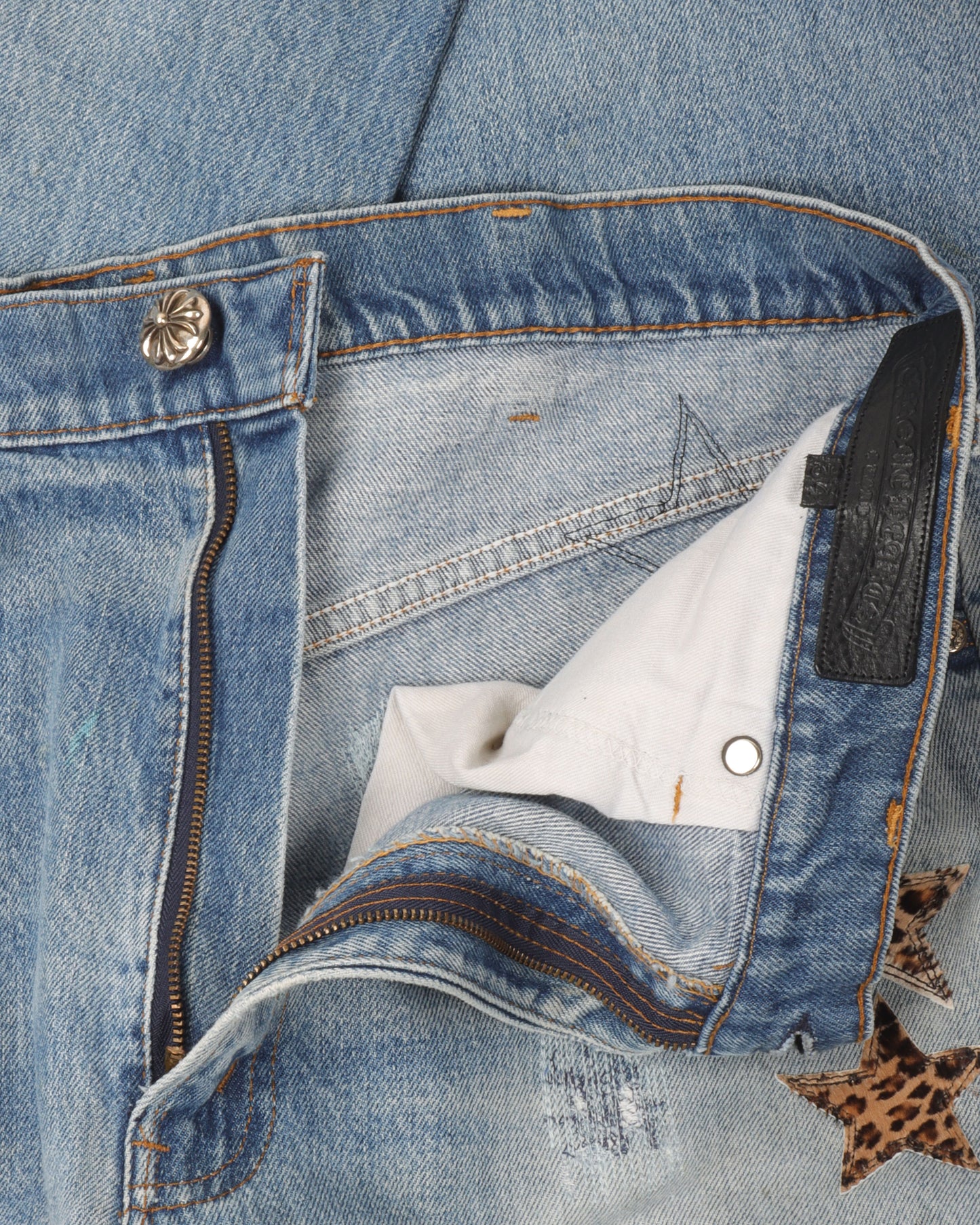Levi's Repaired Star Patch Jeans