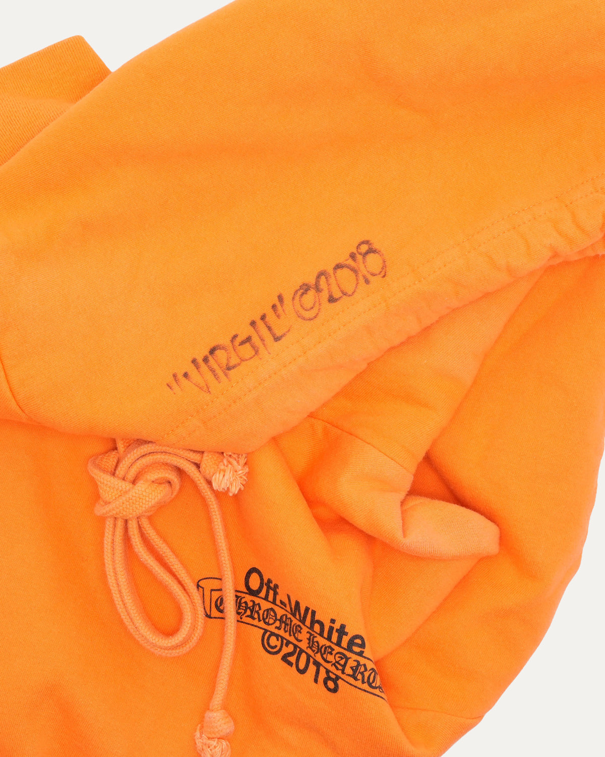 Virgil Autographed Off-White Hoodie