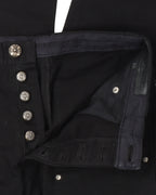 Checkered Cross Patch Double Knee Pants