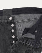 Cross Patch Fleur Knee Jeans