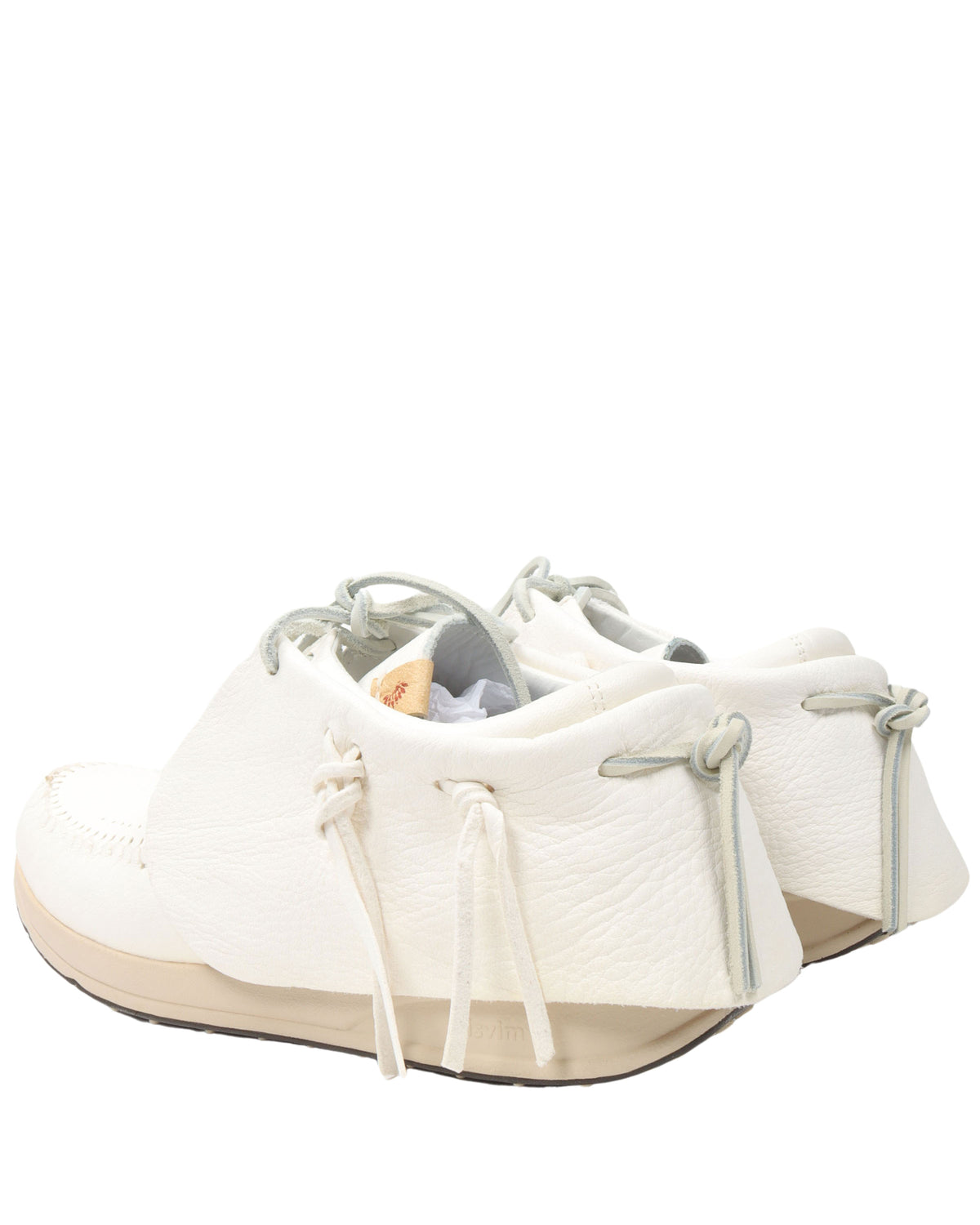 Fringed Leather Moccasin Sneaker