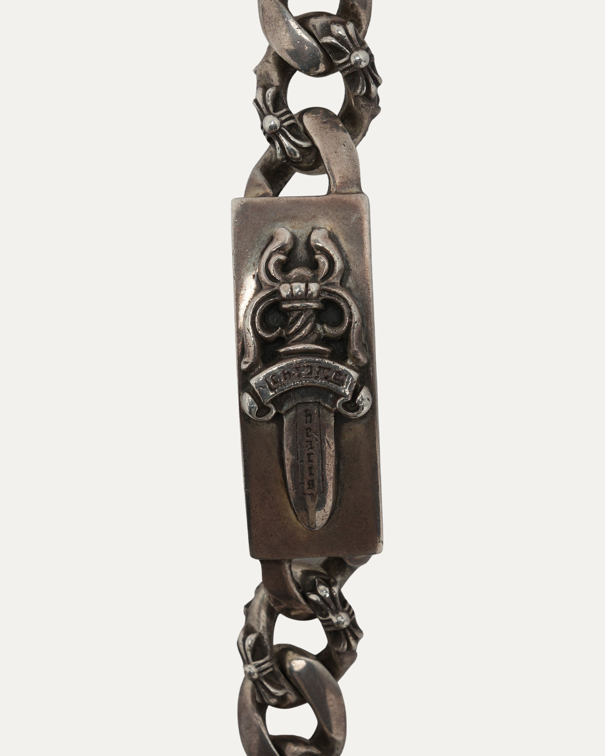 Fancy Link Dagger ID Bracelet