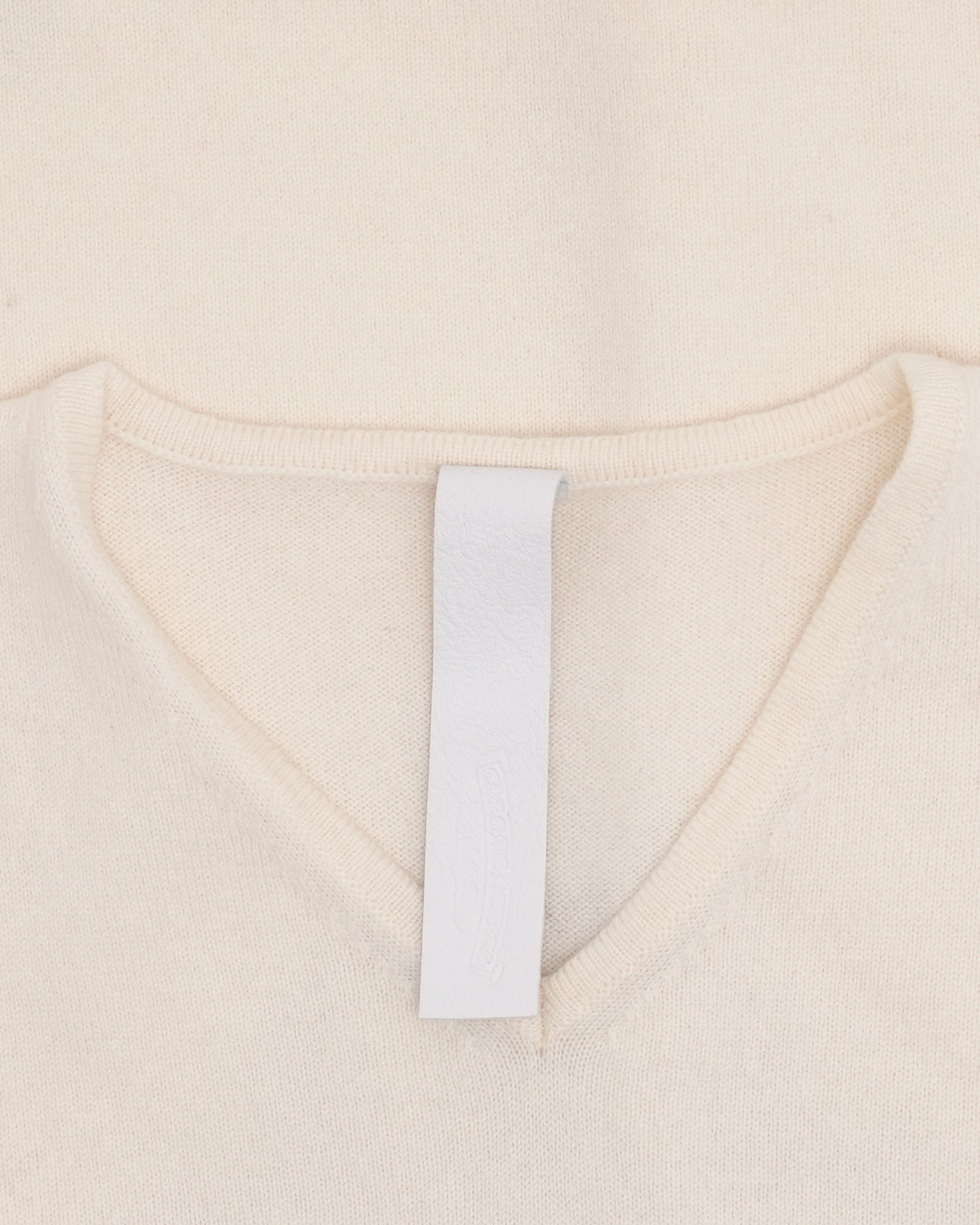 Rhinestone Embellished Cashmere Sweater Vest