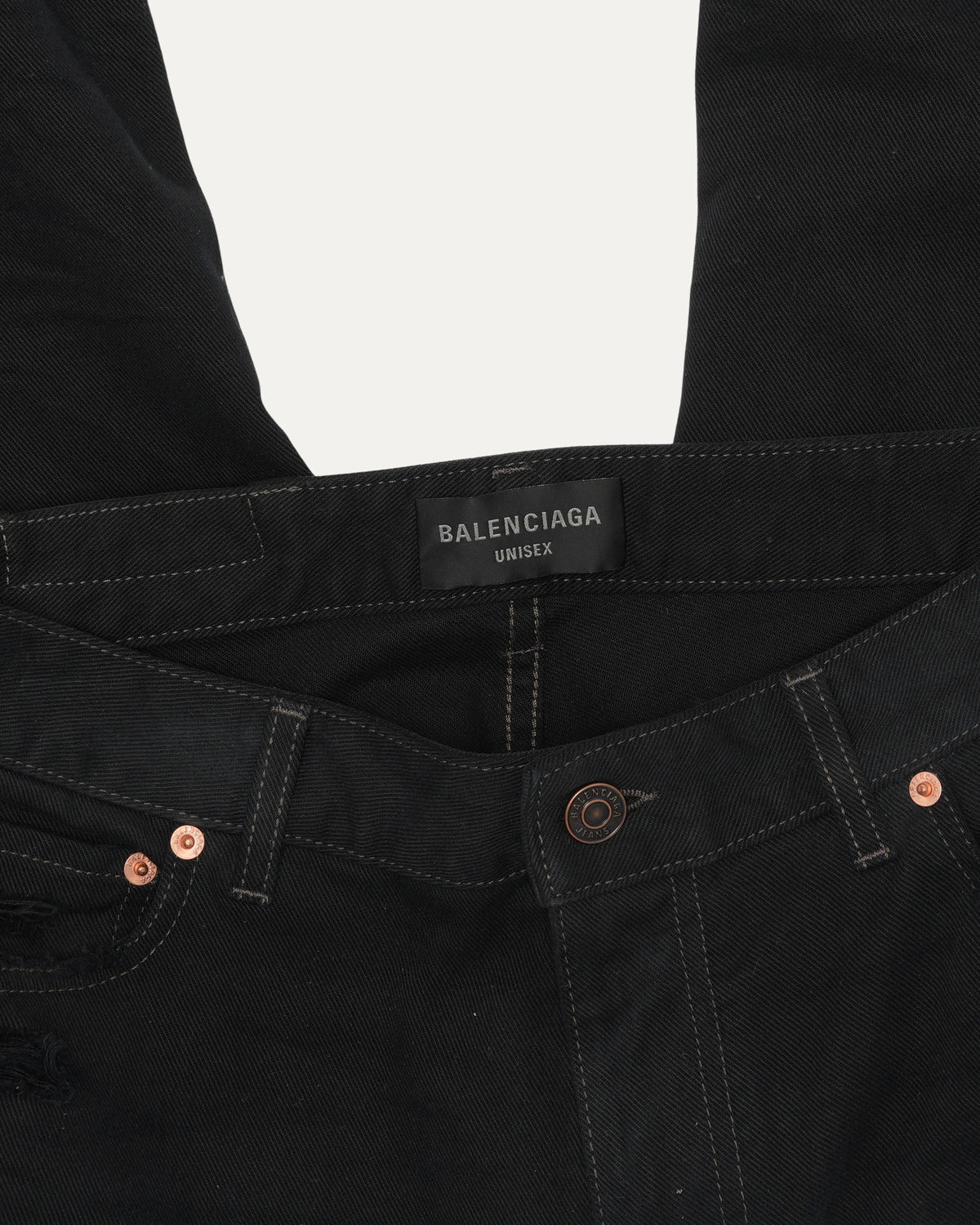 Distressed Flared Jeans