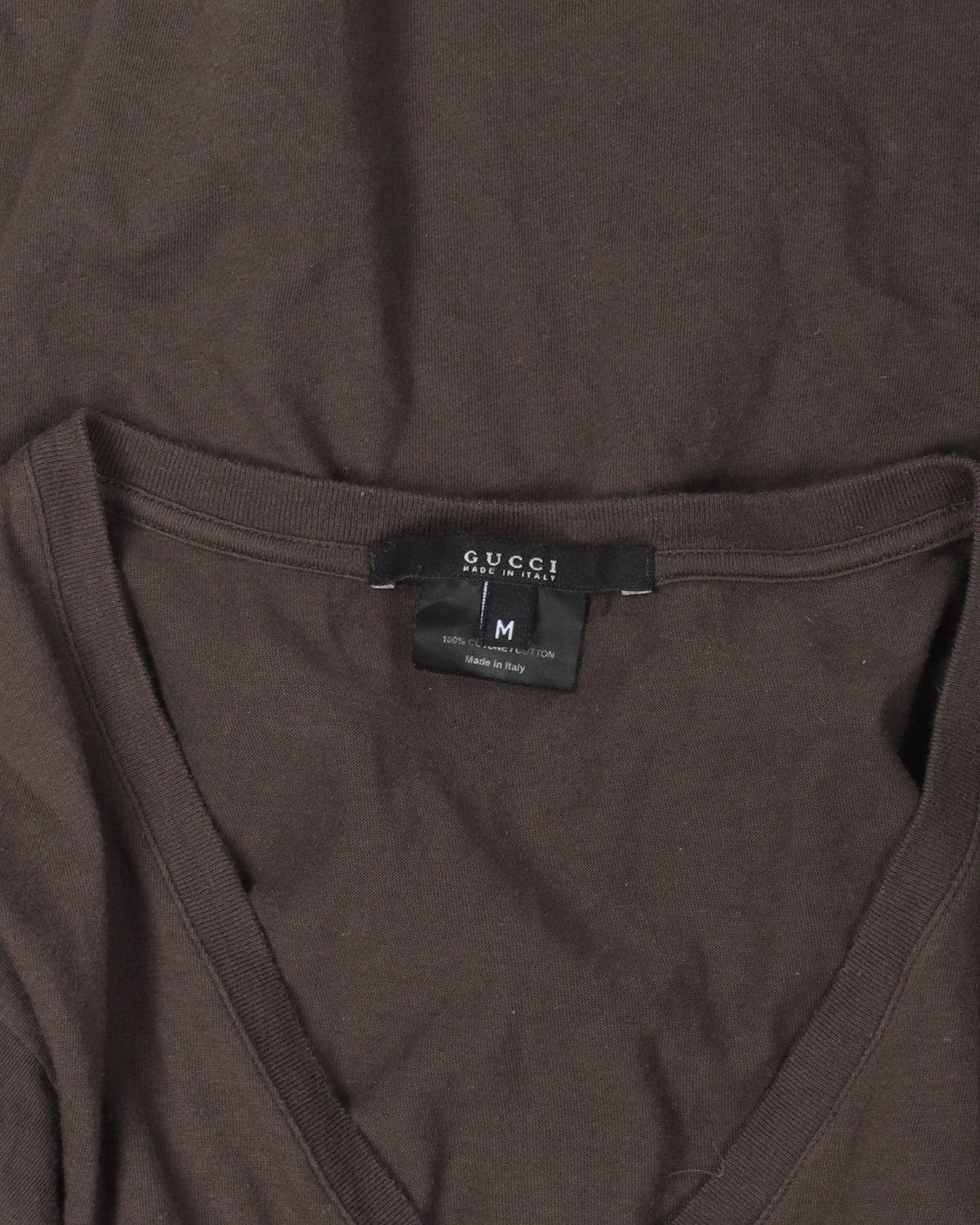V-Neck Cropped T Shirt