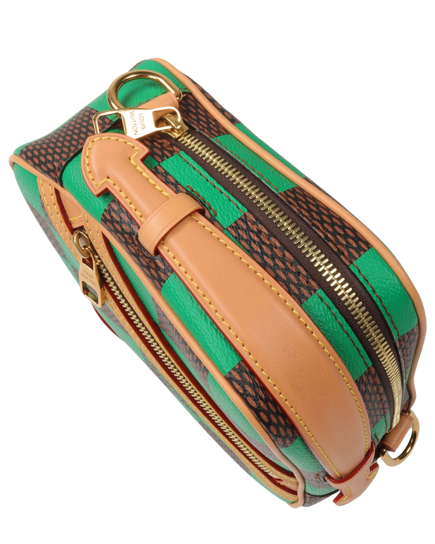Damier Pop Chess Messenger Bag