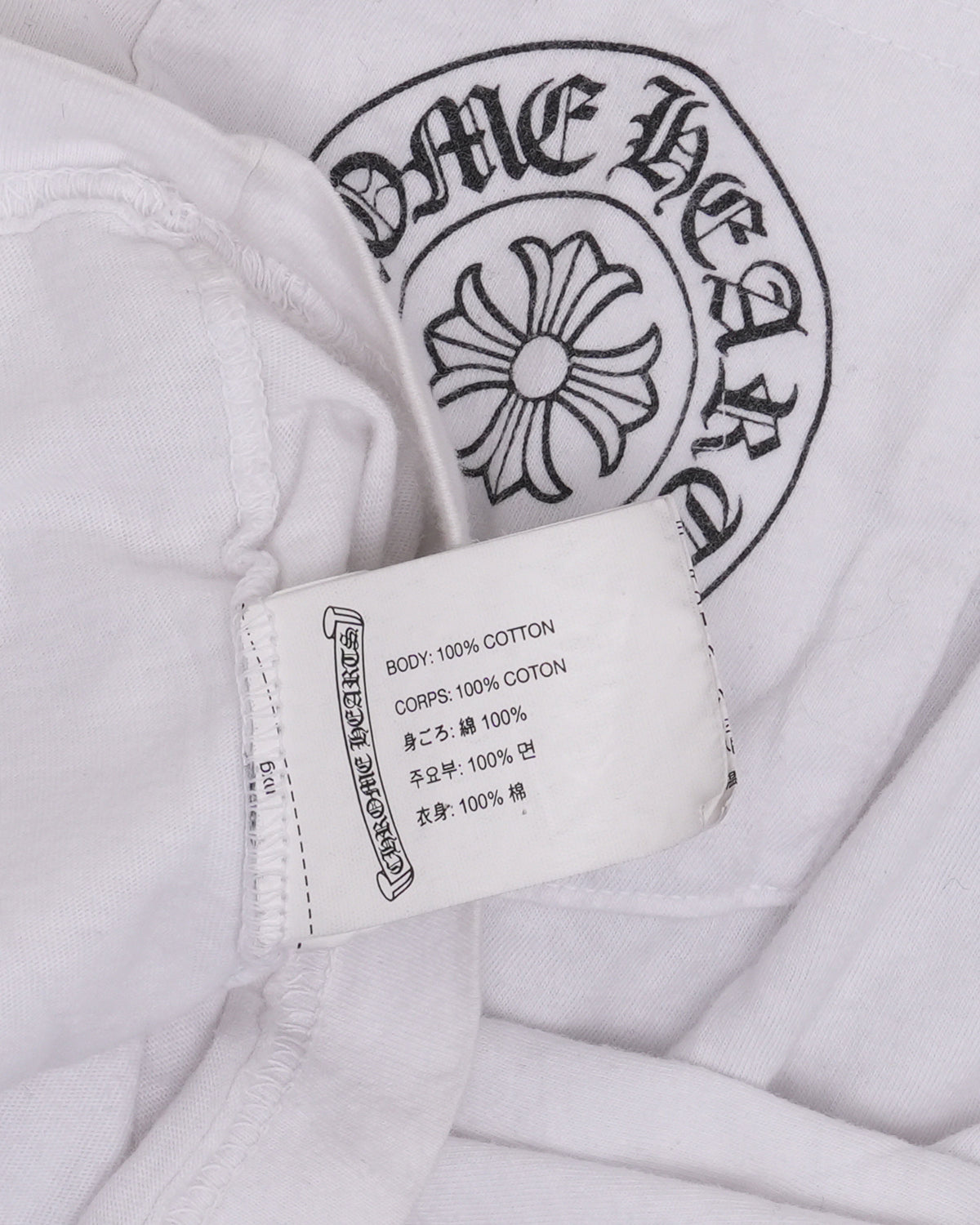 Hong Kong Horseshoe Logo Long Sleeve Pocket T-Shirt