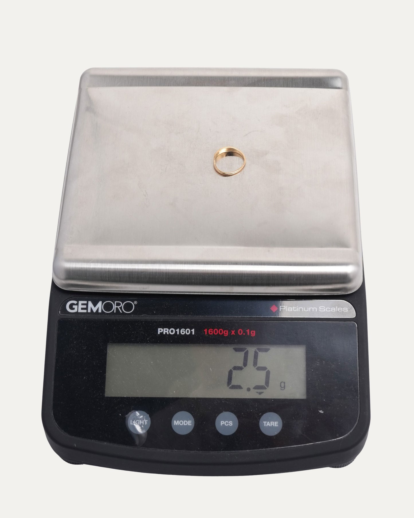 Gold Plus Cross Ring