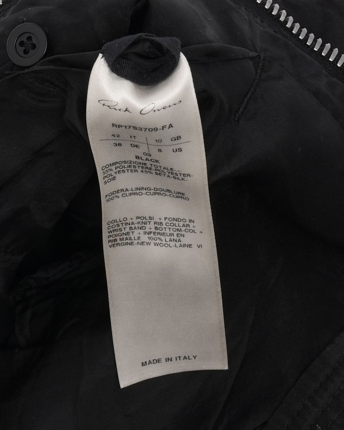 Cropped Bomber Jacket