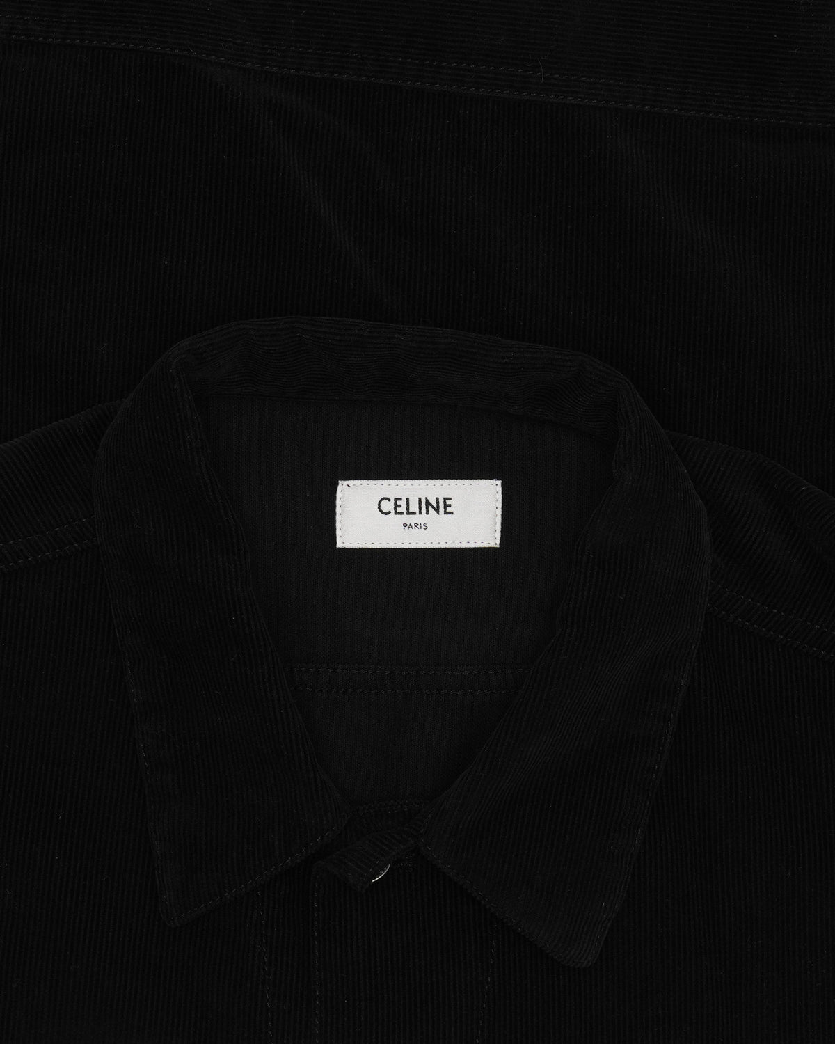 Applique Corduroy Trucker Jacket