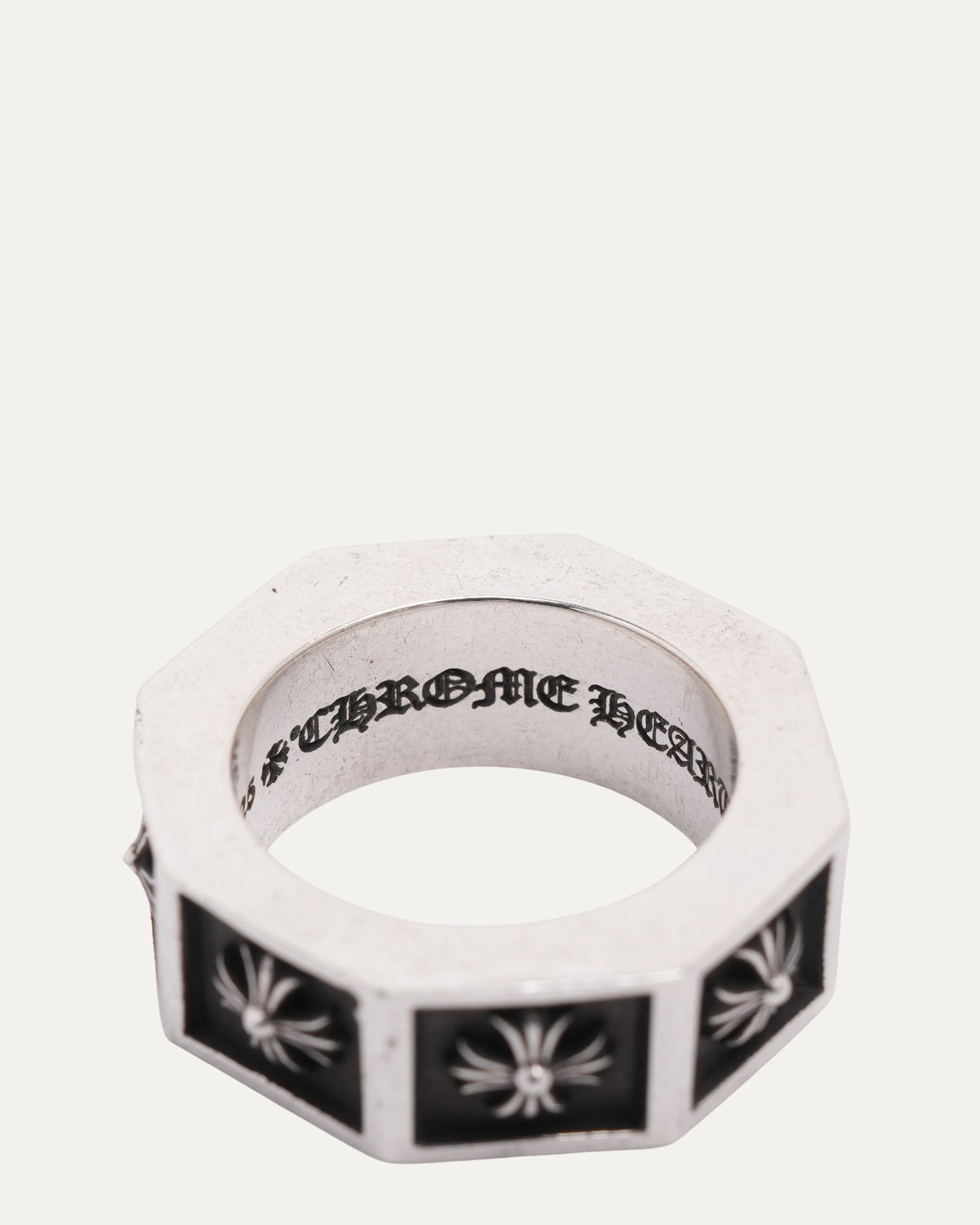 Framed Plus Cross Ring