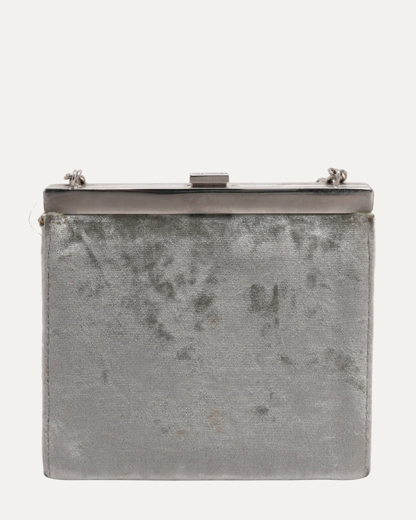 SS 1998 Velour Chain Tassel Bag