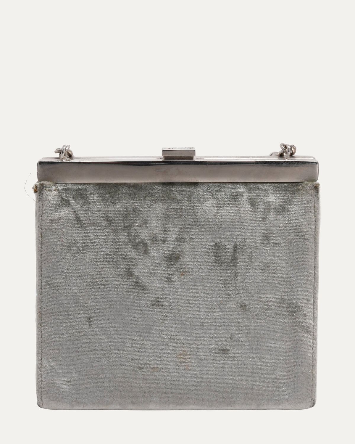 SS 1998 Velour Chain Tassel Bag