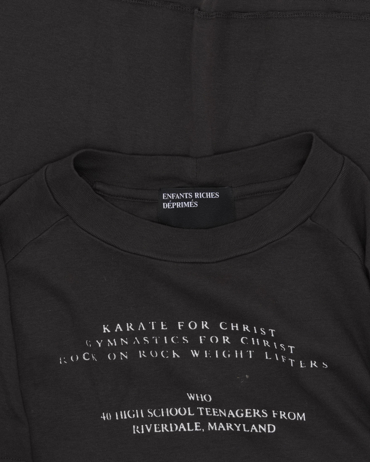Karate for Jesus Raglan T-Shirt