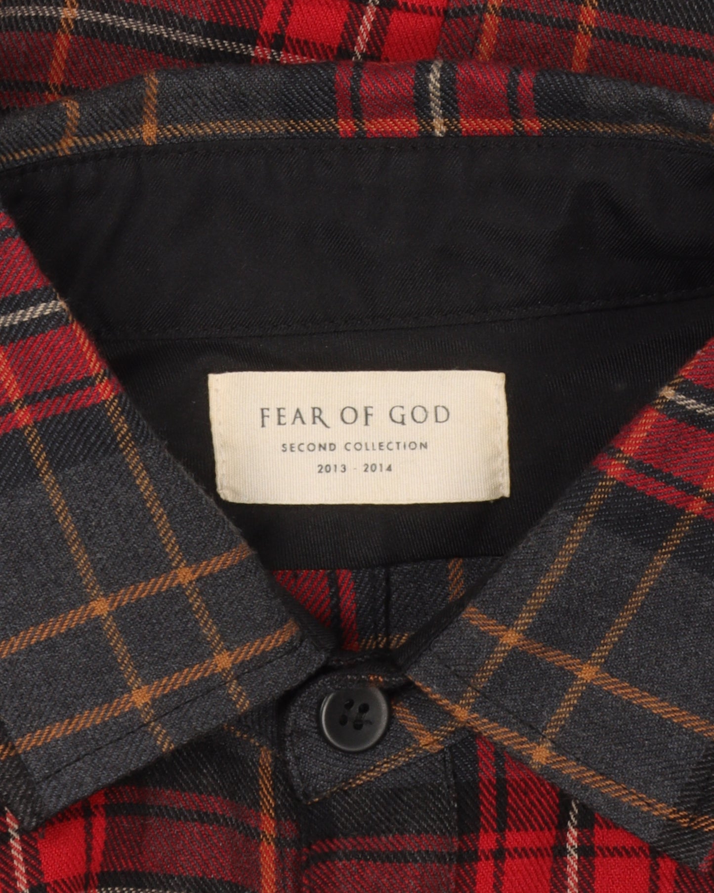 Side Zip Up Flannel Shirt
