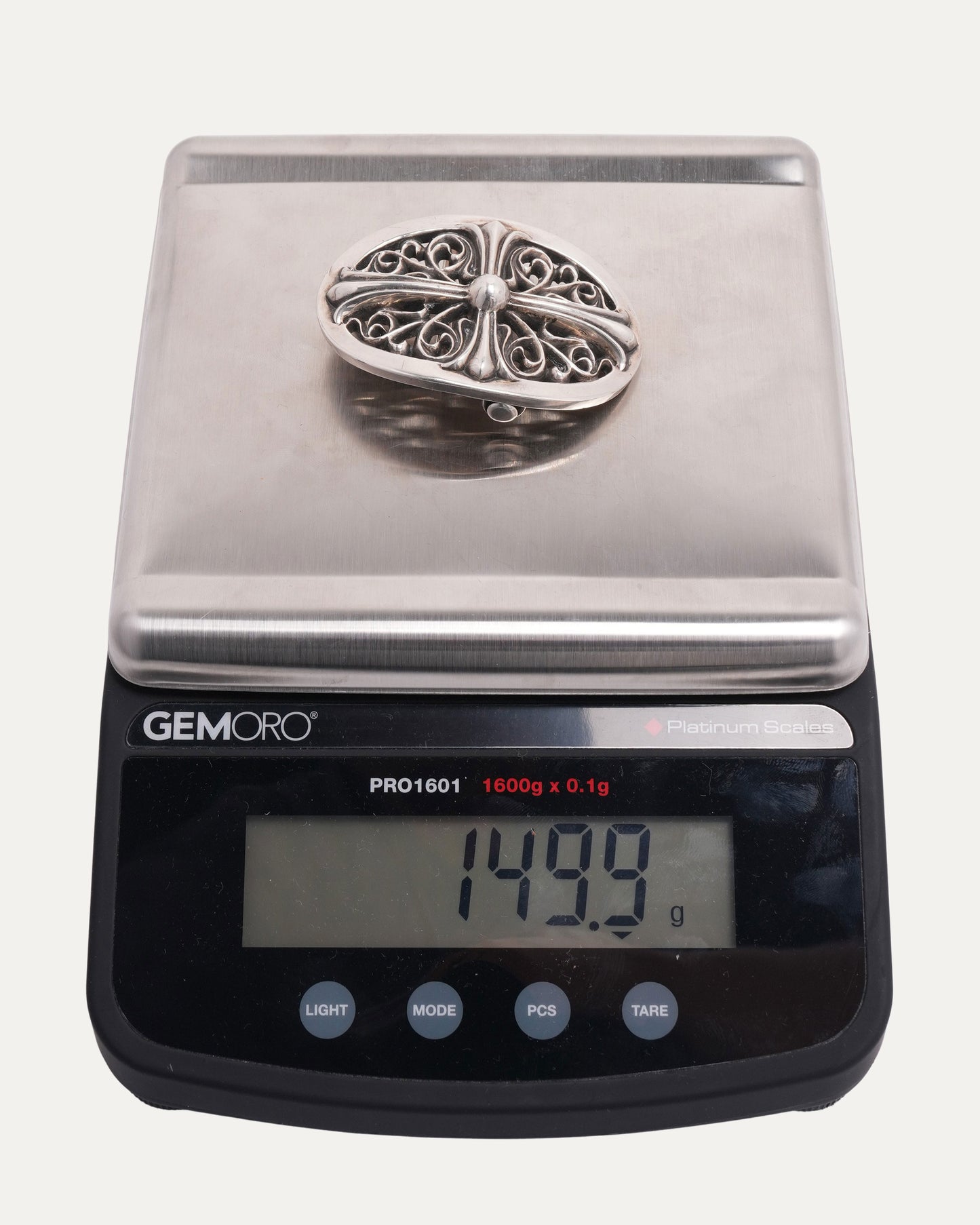 Oval Cross Belt Buckle