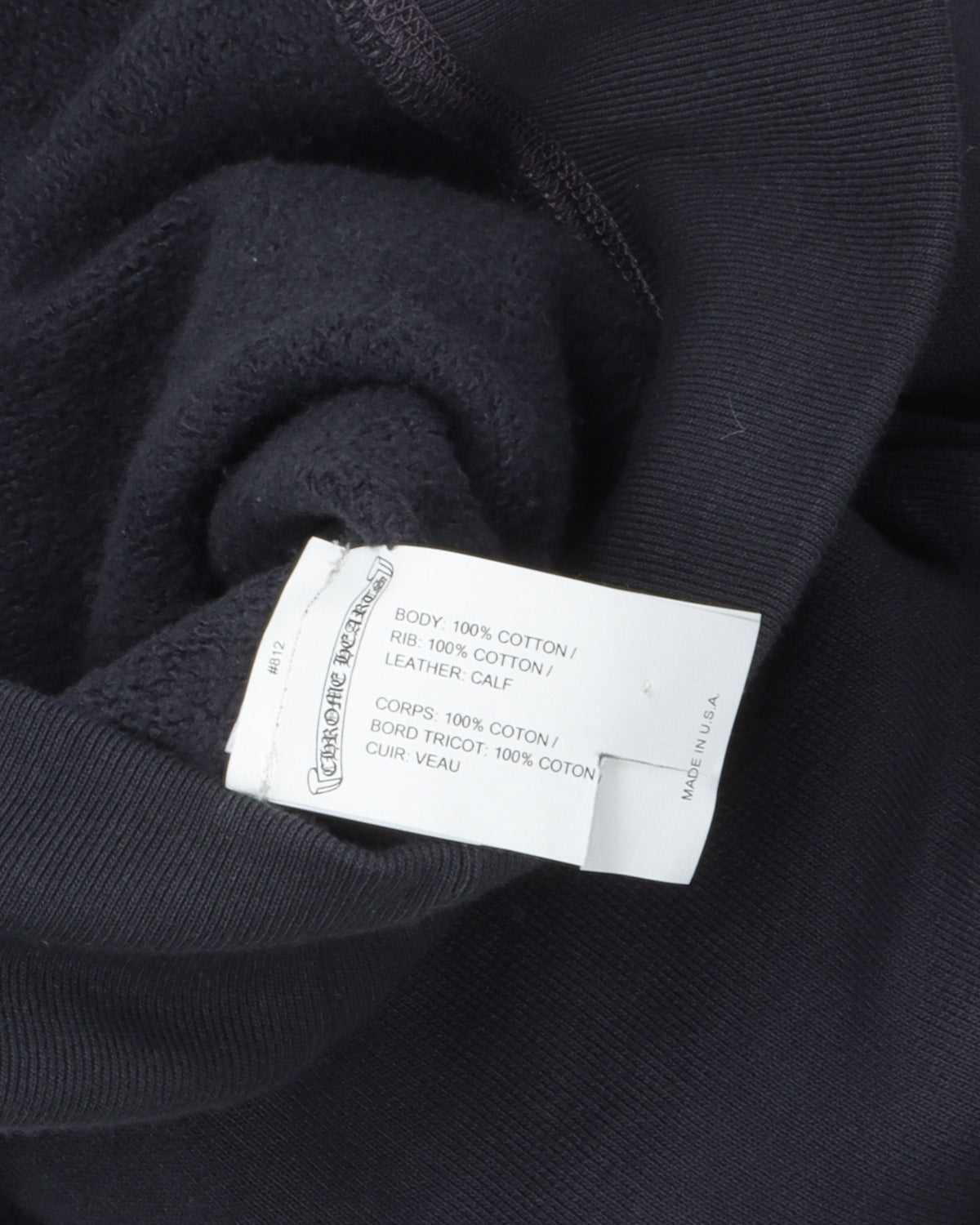 Paper Jam Cemetery Cross Patch Sweatshirt