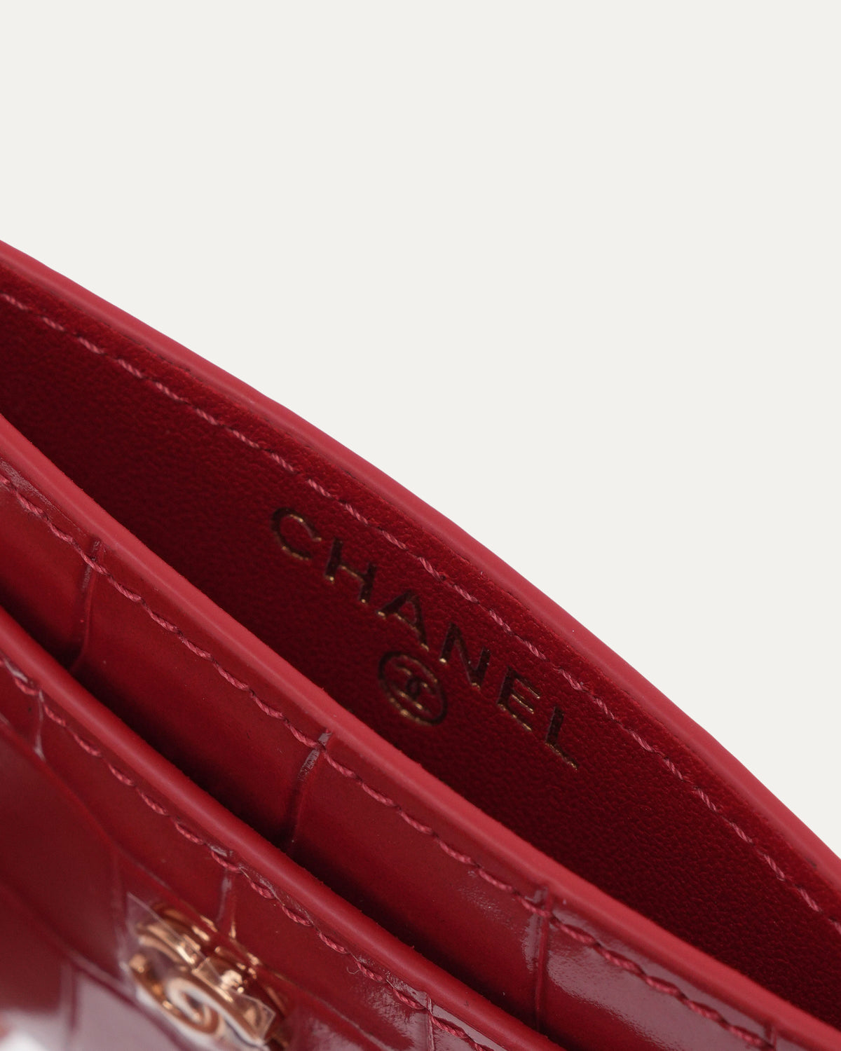Crocodile Embossed Cardholder