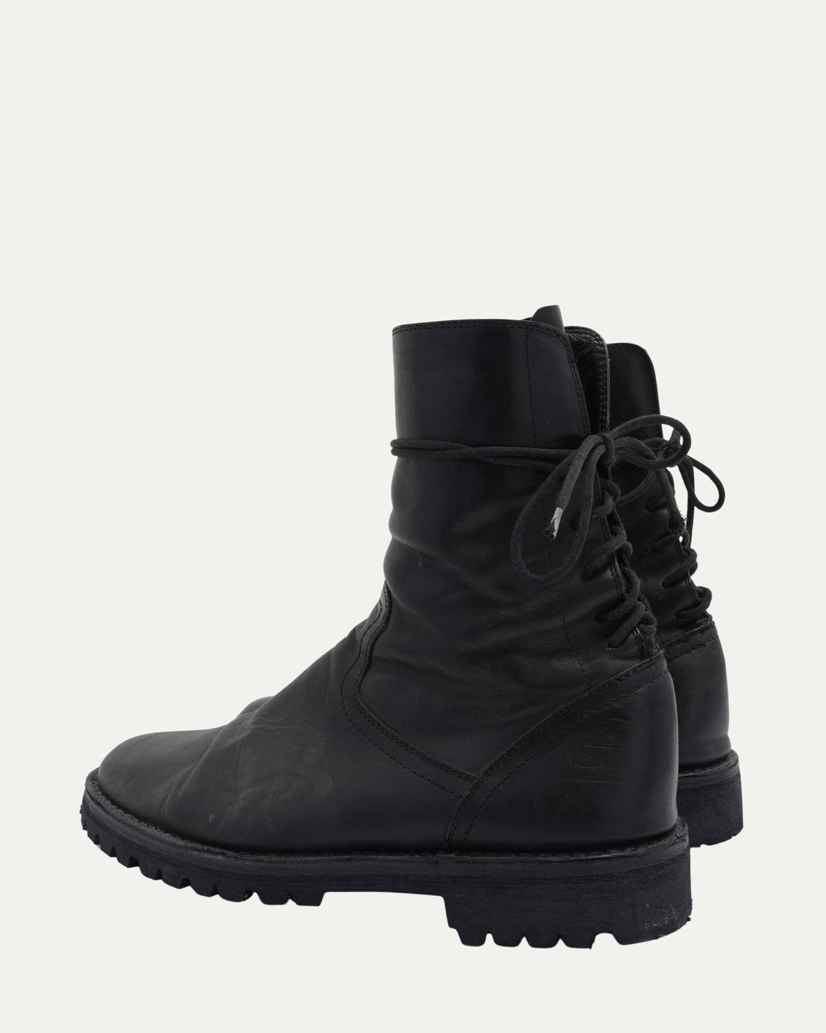 Back Lace Boots