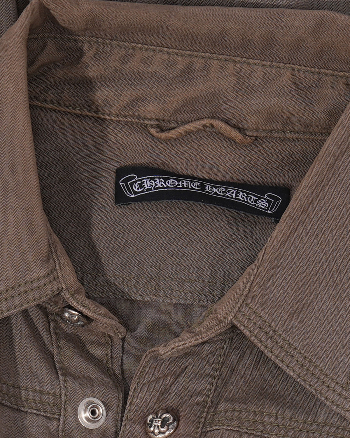 Fleur Patch Military Shirt