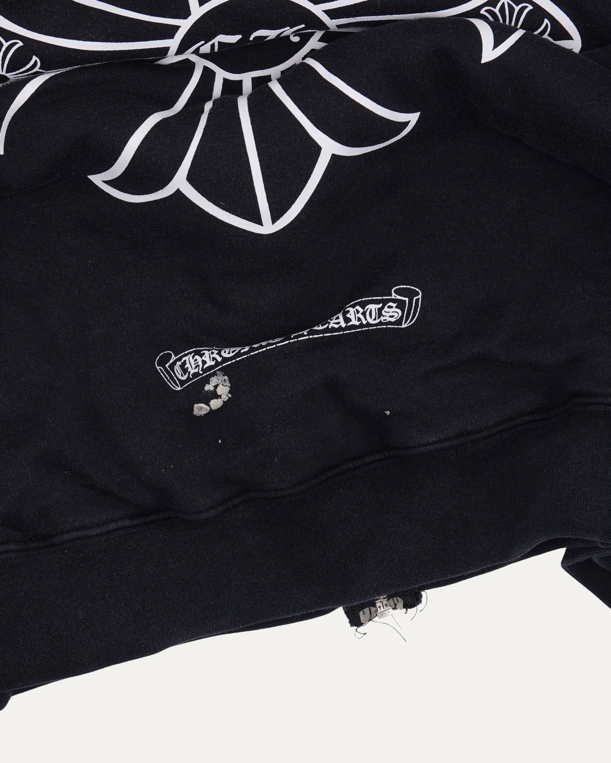 Plus Cross Thermal Lined Zip Up Hoodie
