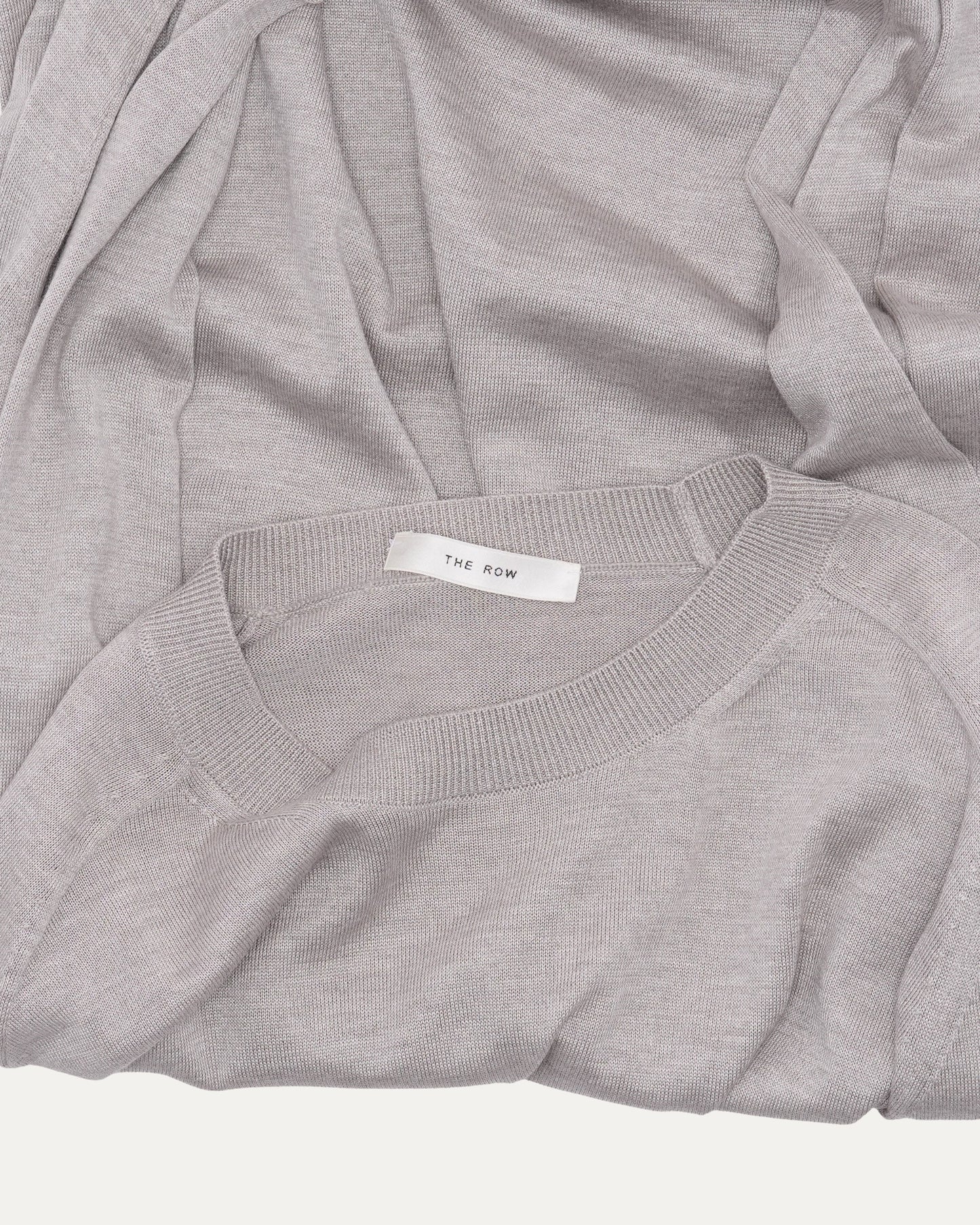 Silk Blend Long Sleeve T-Shirt