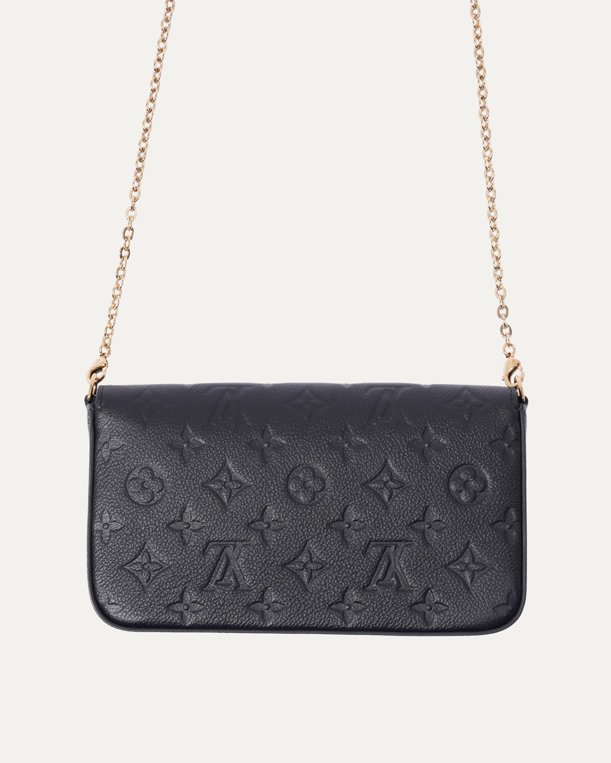 Monogram Debossed Pochette Felice