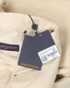 Monogram Embossed Double Knee Carpenter Pants