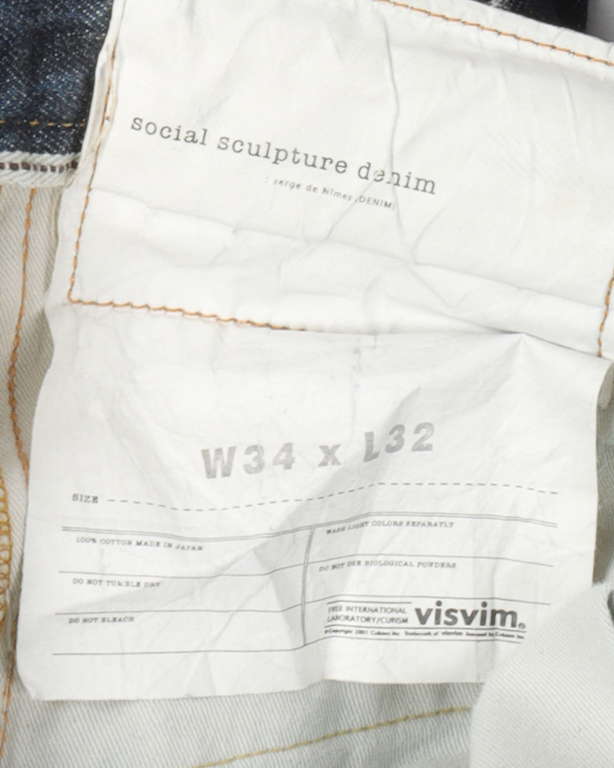 Social Sculpture Denim Jeans