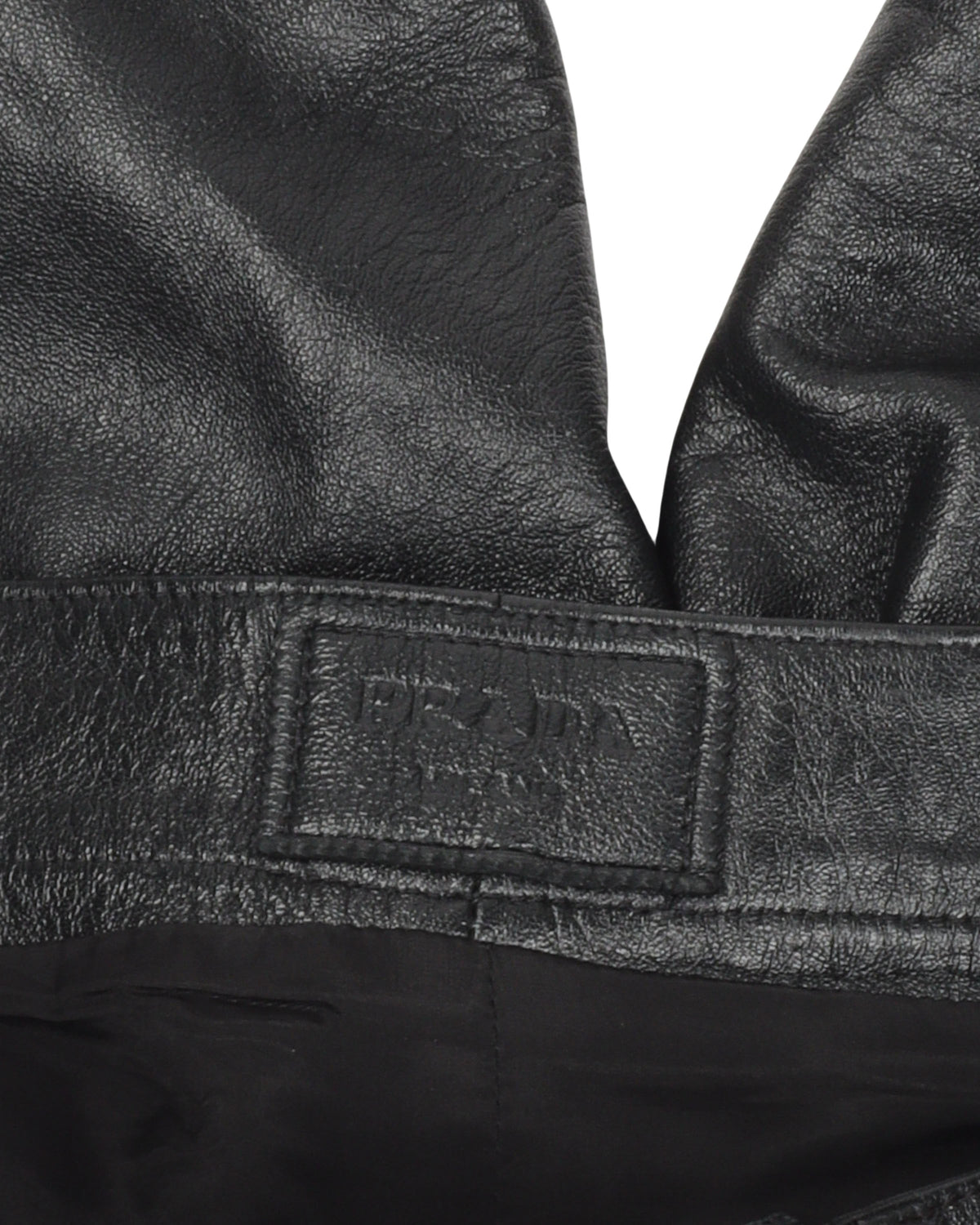 Lamb Leather Shorts