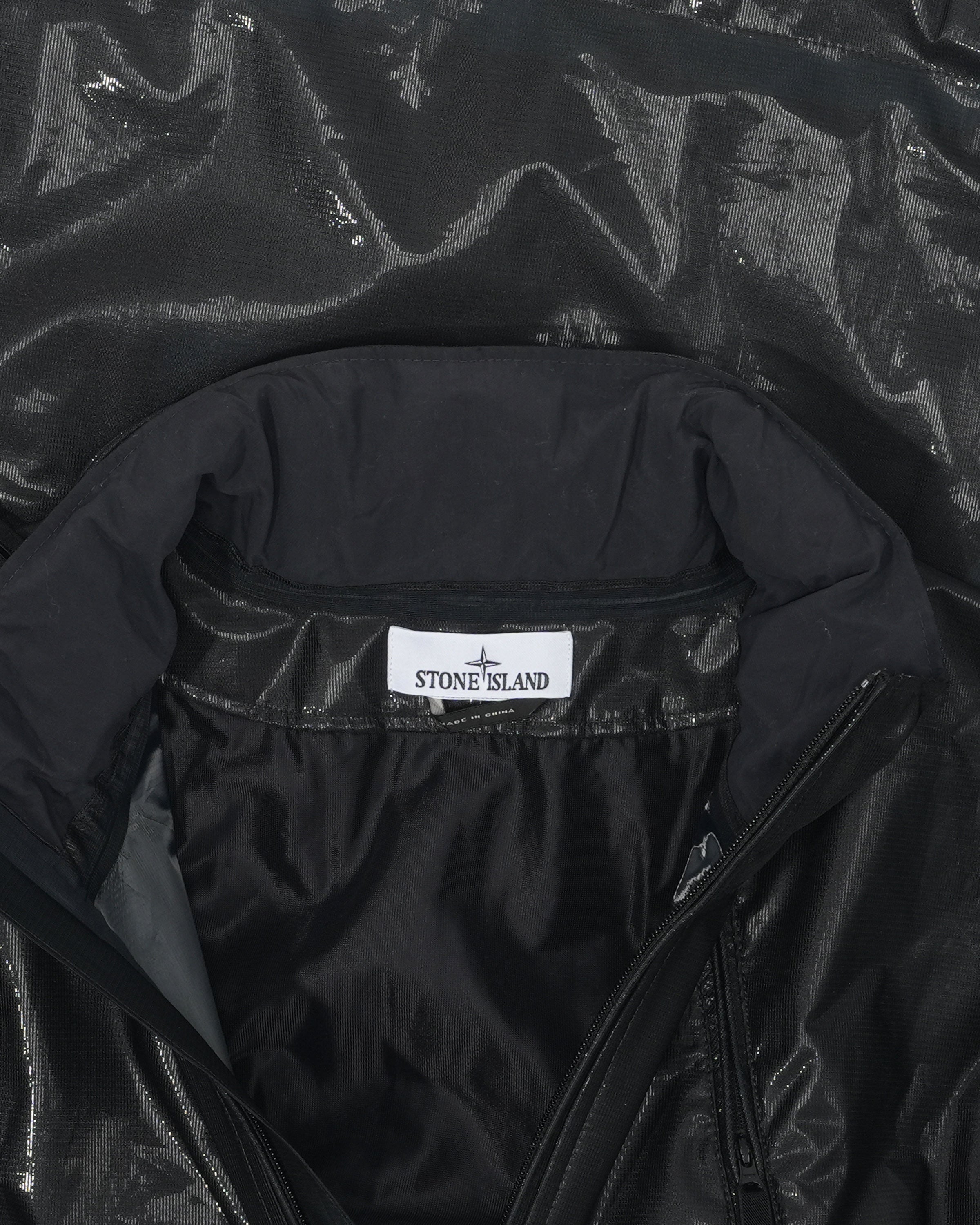 Metallic Run Proof Nylon Jacket