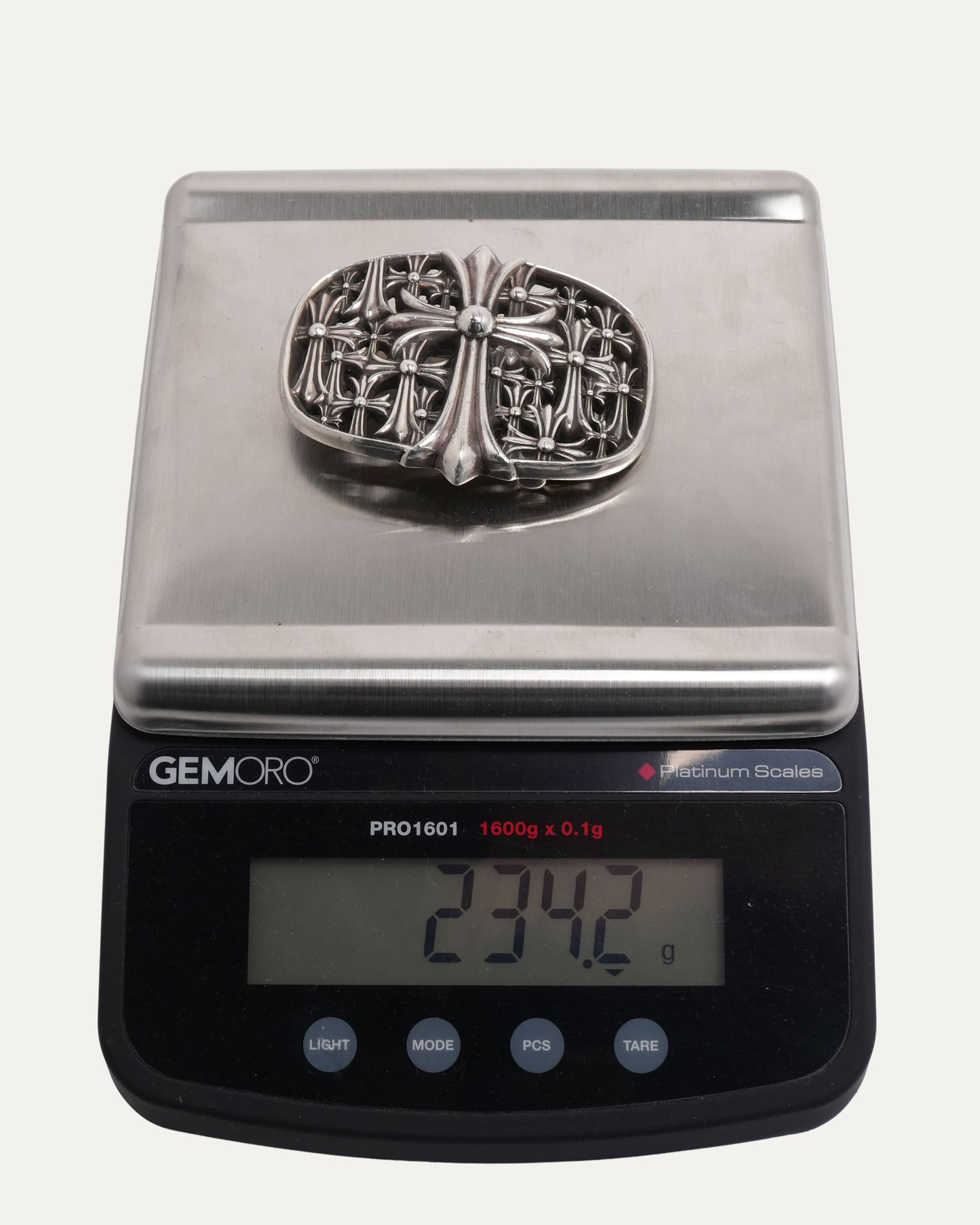 Cemetery Cross Belt Buckle