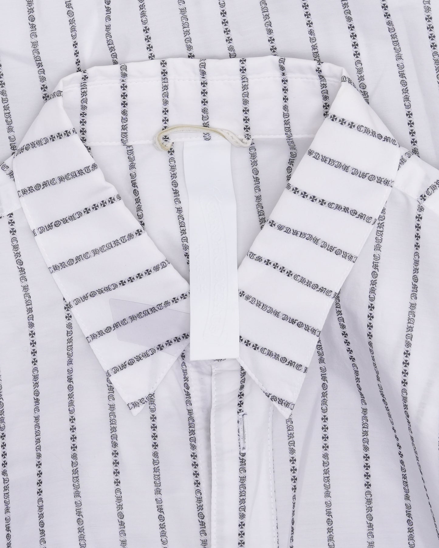 Spellout Pinstripe Shirt
