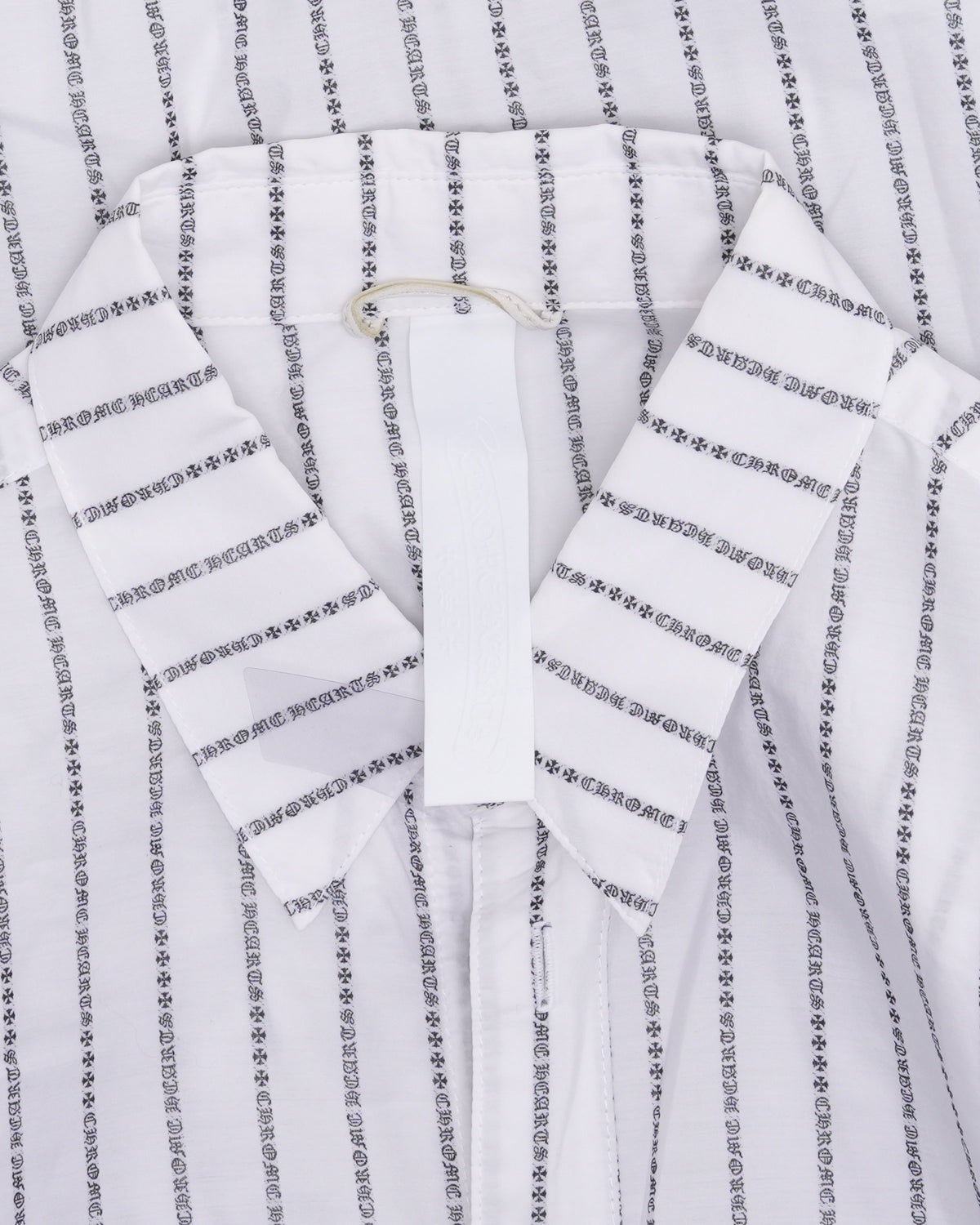 Spellout Pinstripe Shirt