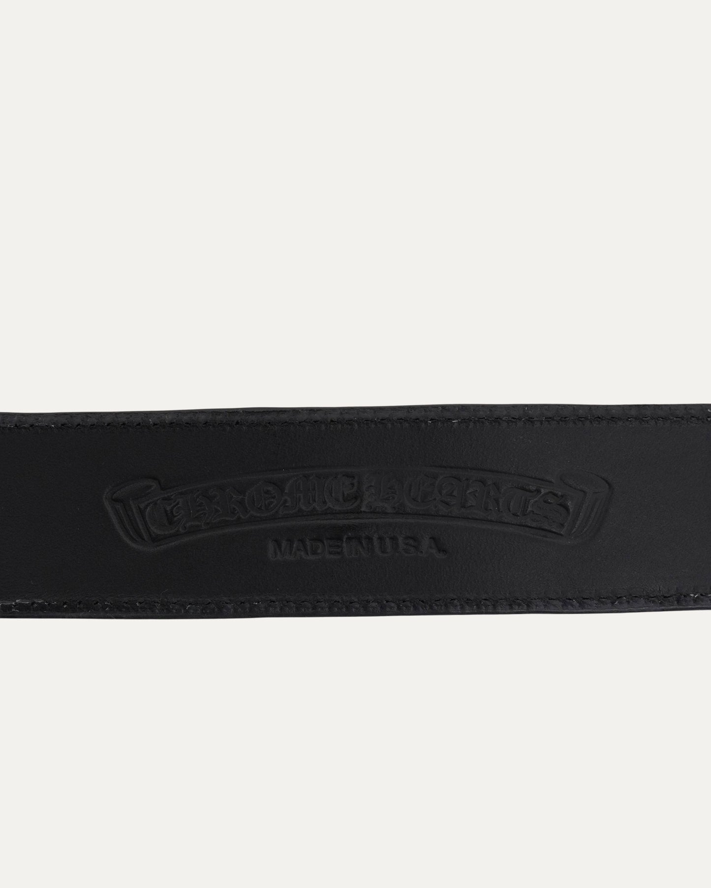 Cross Patch Pony Hair Destroyer Belt Strap