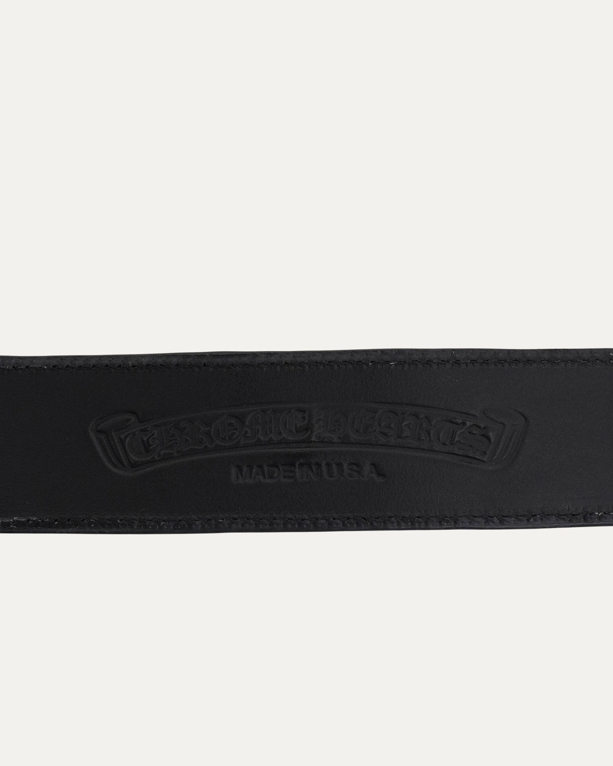 Cross Patch Pony Hair Destroyer Belt Strap