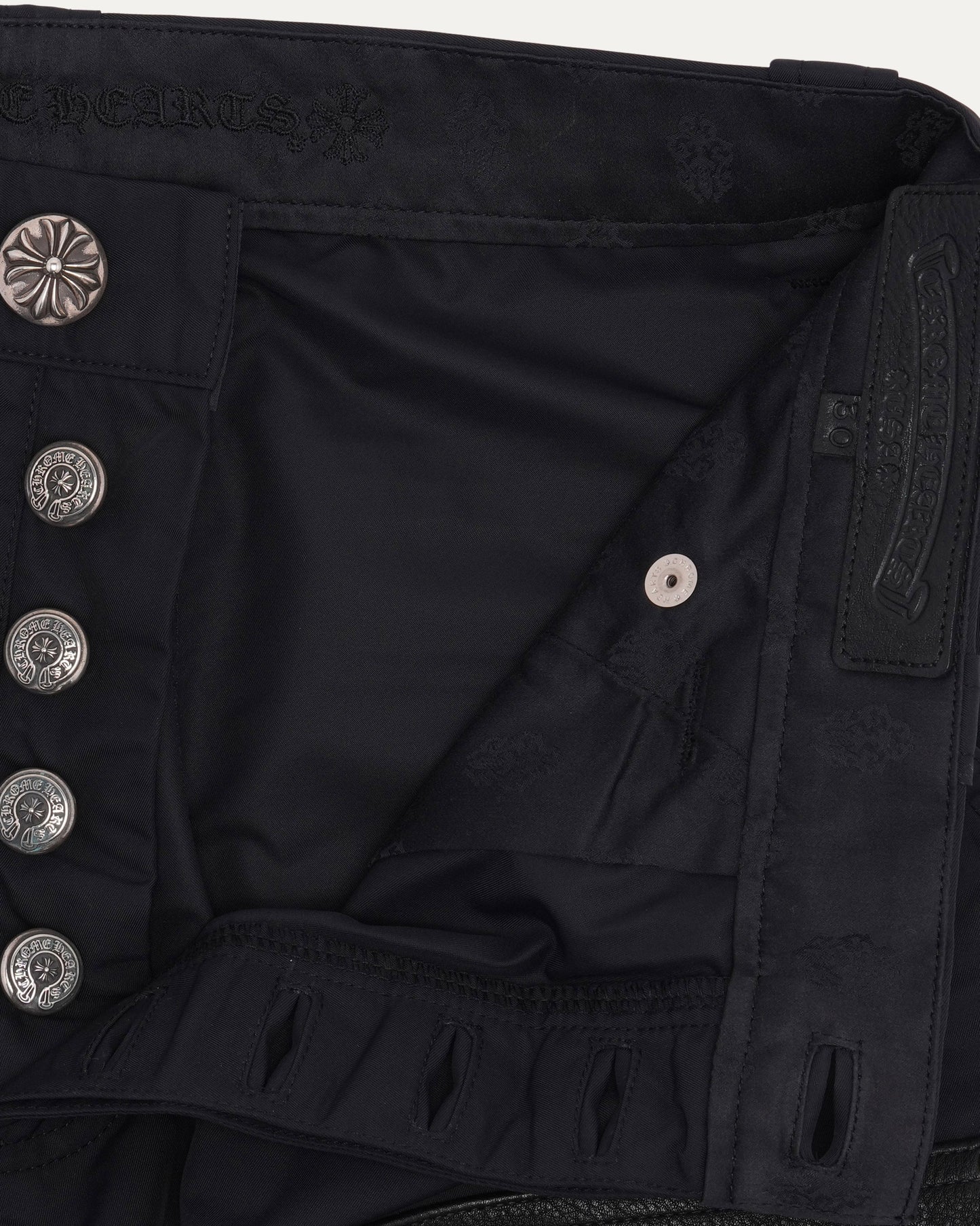 Nylon Leather Double Knee Carpenter Shorts