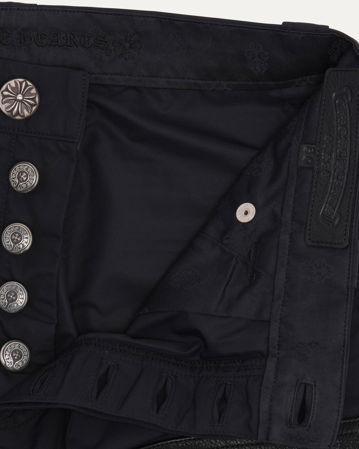 Nylon Leather Double Knee Carpenter Shorts