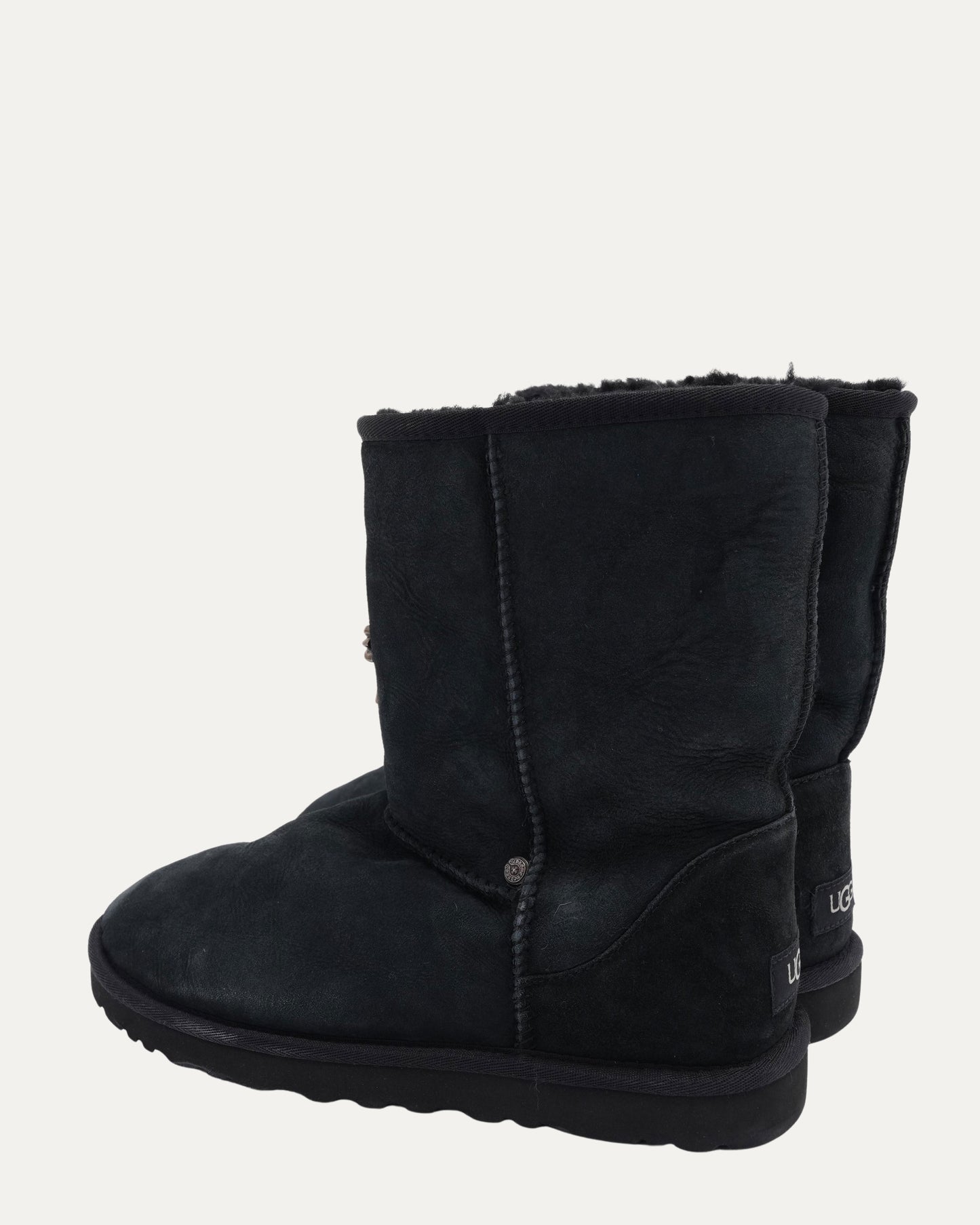 Cross Embellished Ugg Boots