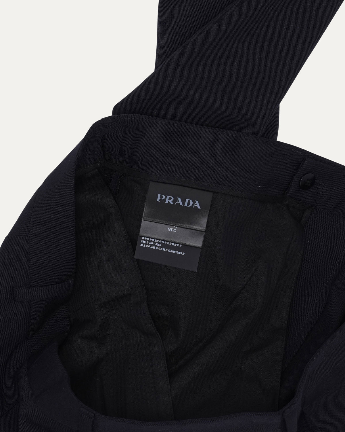 Pleated Virgin Wool Trousers