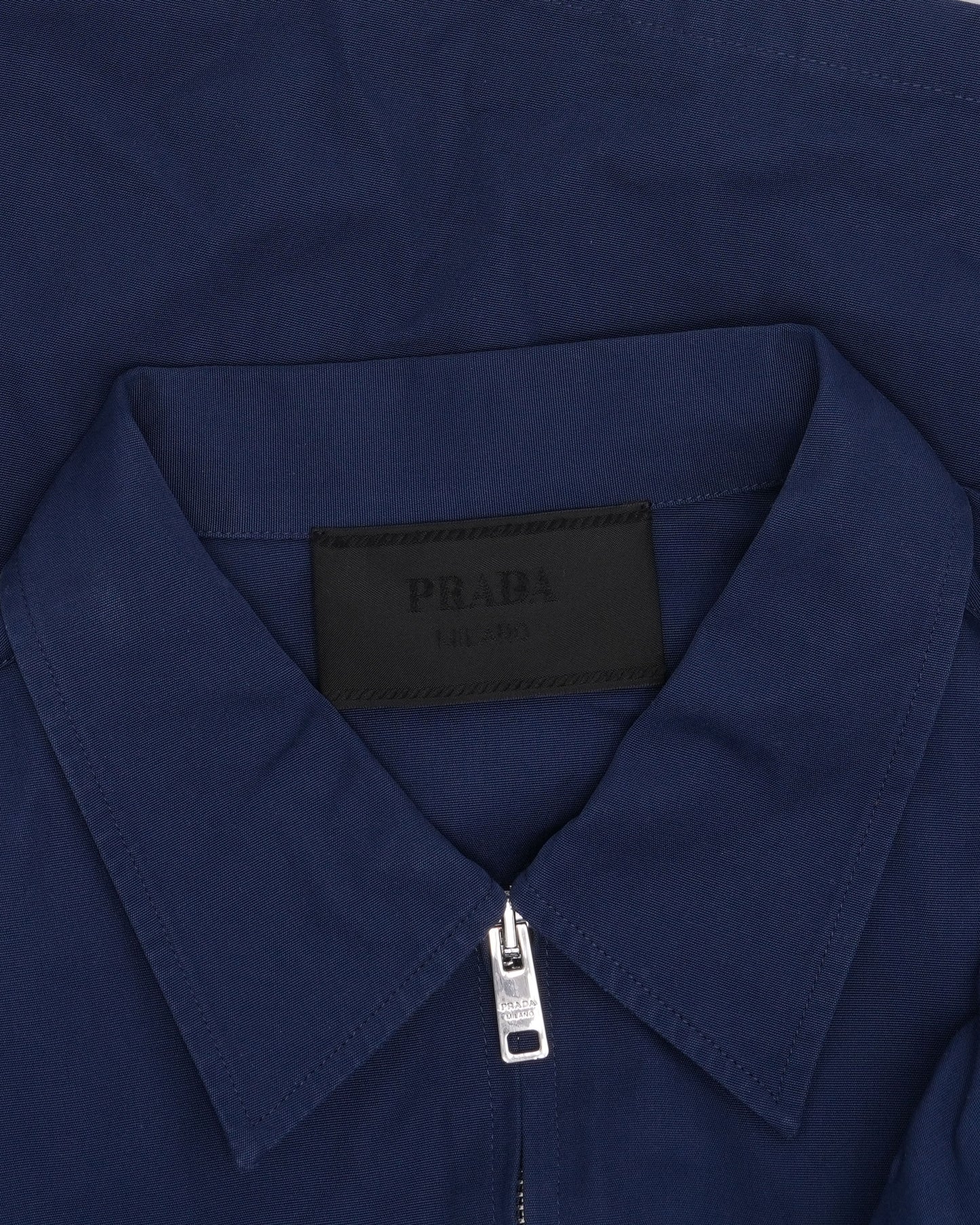 Zip Up Short Sleeve Shirt