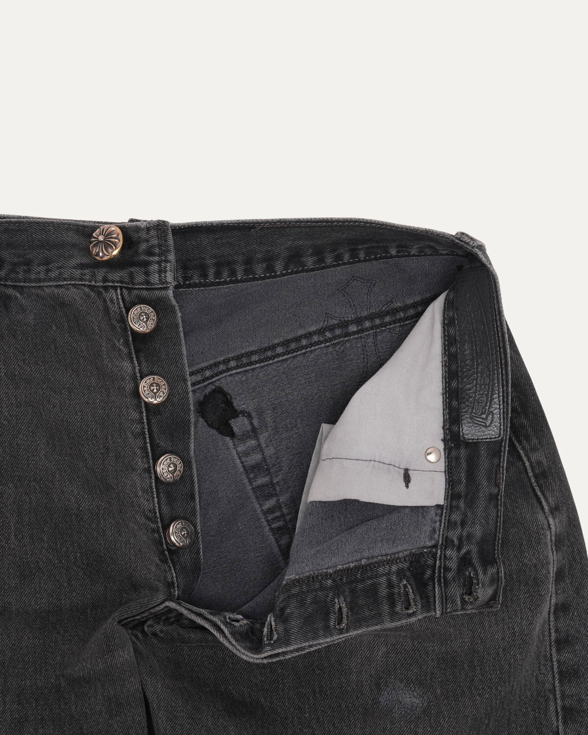 Levi's 501 Cross Patch Jeans