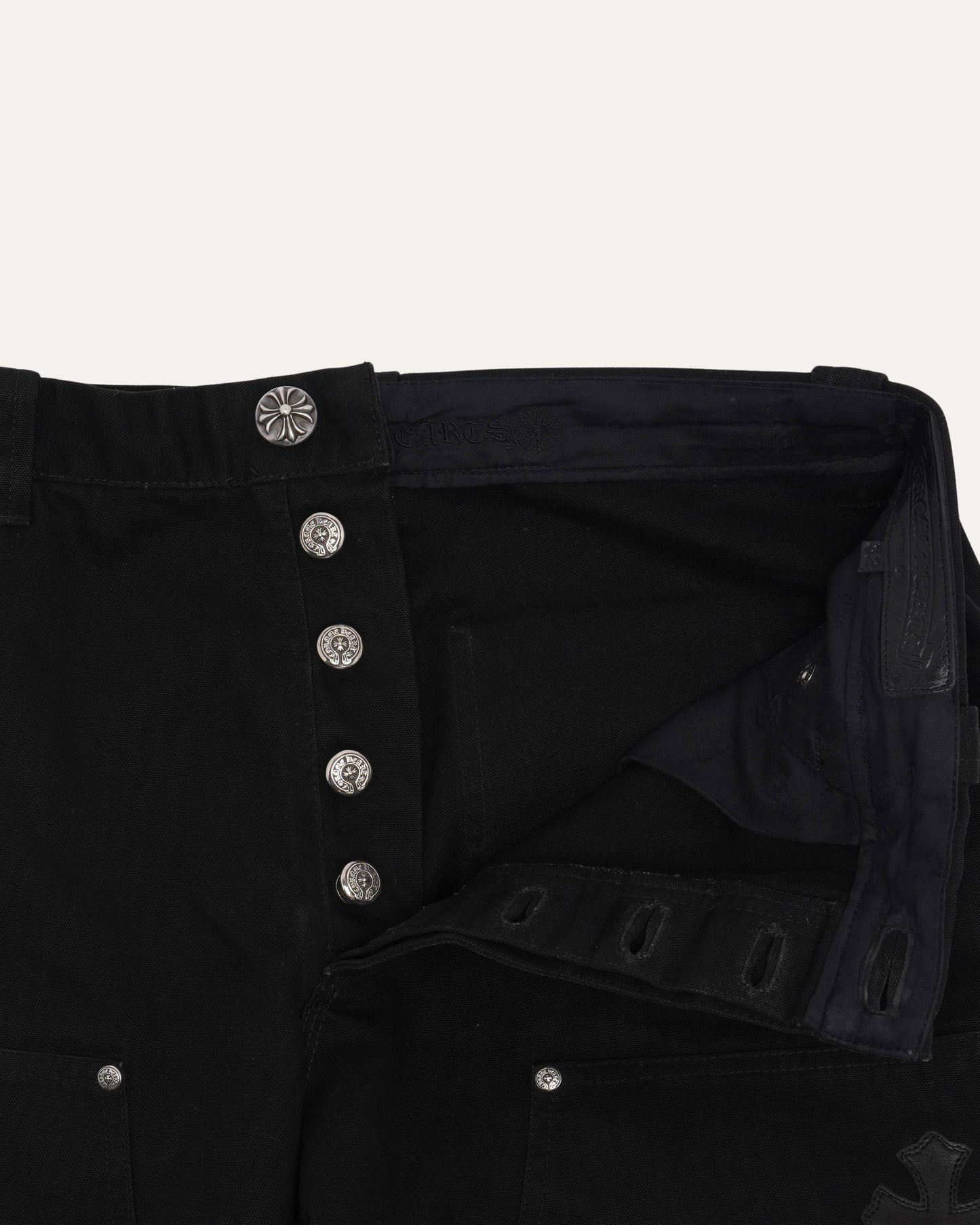 Cross Patch Double Knee Carpenter Pants